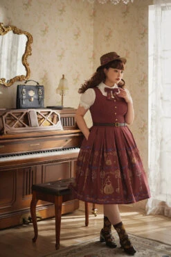 [Pre-order] Secret Key Antique Jumper Skirt -LOLITA Shop O1CN01EZcQ2w2GOLP613Rhp 57119005 96bbb66a 703b 4805 84fb 70facd12a83a