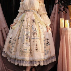 [Pre-order] Twilight Egyptian Lolita Side Chiffon Skirt -LOLITA Shop O1CN01EvlQNn2GOLGc97Xey 57119005