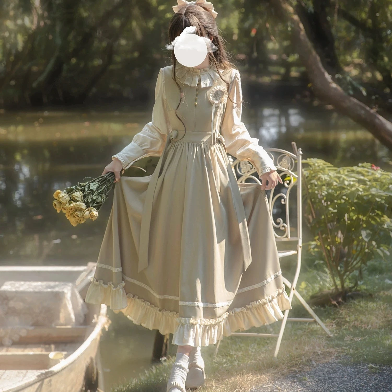 Green Garden French Retro Setup 3 Green Garden French Retro Setup