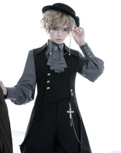 [Pre-order] Prince Lolita Medieval Style Frilled Tie Blouse -LOLITA Shop O1CN01FGTbyg295pt2GpvaQ 48788017