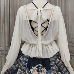 [Pre-order] Twilight Egyptian Lolita V-neck Blouse With Camisole -LOLITA Shop O1CN01FNXaxq2GOLGfU5nHE 57119005