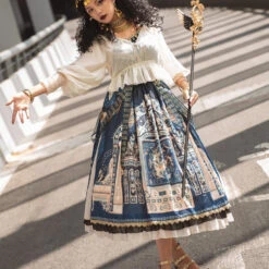 [Pre-order] Twilight Egyptian Lolita Side Chiffon Skirt -LOLITA Shop O1CN01FRnNTG2GOLGZx7OeX 57119005