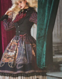 Kaikiya Korumadan Gothic Lolita High Waist Skirt 25 Kaikiya Korumadan Gothic Lolita High Waist Skirt -LOLITA Shop O1CN01FrKOrZ2GOLIhfxpHS 57119005