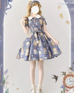 Eternal Echo Classic Dress And Jacket Setup With Headband -LOLITA Shop O1CN01G3hBAr2IEO0mO9l6F 482929254