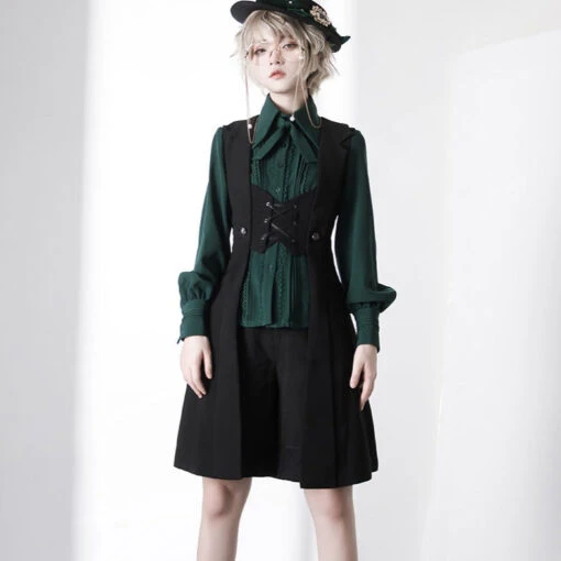 [Pre-order] Prince Lolita Lace-up Long Vest