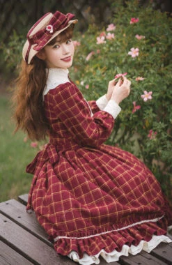 [Pre-order] British Classical Lolita Warm Check Dress -LOLITA Shop O1CN01GX6ail2GOLHZm9qFF 57119005 f37de160 272a 41b1 b675 74582a7bd985