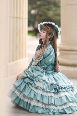 [Pre-orders Available Until 1/19] Eternal France Doll Princess Sleeve Dress -LOLITA Shop O1CN01HZq33G1ioH4b0D8m1 1967364459