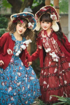 [Pre-orders Available Until 1/23] Sweet Berry Rabbit Knit Cardigan -LOLITA Shop O1CN01HbFpV42GOLaxUXDPh 57119005