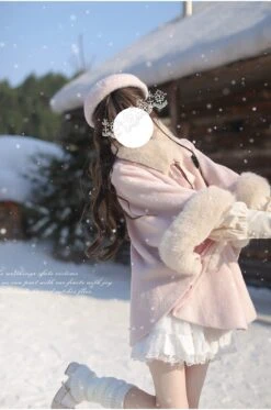 Powder Pink Fur Cape 21 Powder Pink Fur Cape -LOLITA Shop O1CN01IA0Jat2JsWXTZfpe7 2312269477