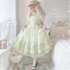 [Outlet] French Girly 2way Apron Skirt [with Flared Sleeves] -LOLITA Shop O1CN01IVZYUU1FteZODPVpw 32520545