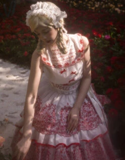 [Sales Period Ended] Fourteen-line Poem Summer Embroidered Top, Sleeveless Type -LOLITA Shop O1CN01IqAerO1f9YxnHcqGJ 29439139