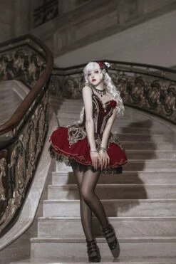 Bloodmoon Gothic Lolita Jumper Skirt -LOLITA Shop O1CN01J9MfMW1YRhNzluSKp 655493056 9590b01b dd3e 413b 82e2 265e6dc76277