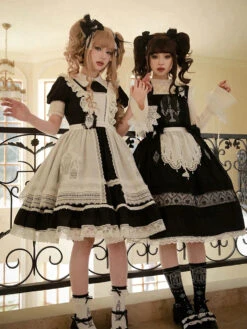 [Resale/Pre-orders Until 11/3] Evensong Short Sleeve White Collar Dress -LOLITA Shop O1CN01JH6FFI2CO6o8US1gT 2812918463 819660fb 15cf 415a 8878 a5d0680fab65