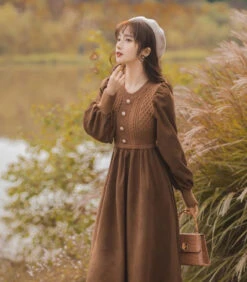 Retro-colored French Girly Puff Free Dress -LOLITA Shop O1CN01JqPbRL1Xm13QHJQOQ 153312965
