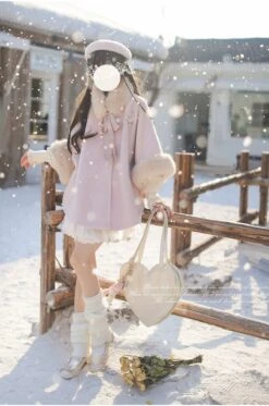 Powder Pink Fur Cape 19 Powder Pink Fur Cape -LOLITA Shop O1CN01JtkKvc2JsWXQmXoU8 2312269477