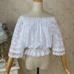 2Way See-through Lolita Blouse -LOLITA Shop O1CN01JucPic1QBeEfDunKI 653631938