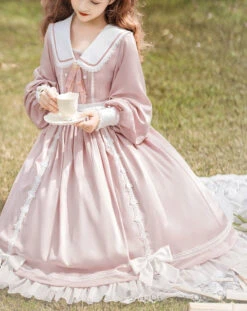 Pastel Color Bunny Ear Sailor Collar Dress -LOLITA Shop O1CN01KD4k341jmGe96d4o4 290794590