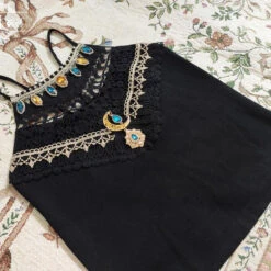 [Pre-order] Twilight Egyptian Lolita V-neck Blouse With Camisole -LOLITA Shop O1CN01KGgqh22GOLGhl0q8l 57119005