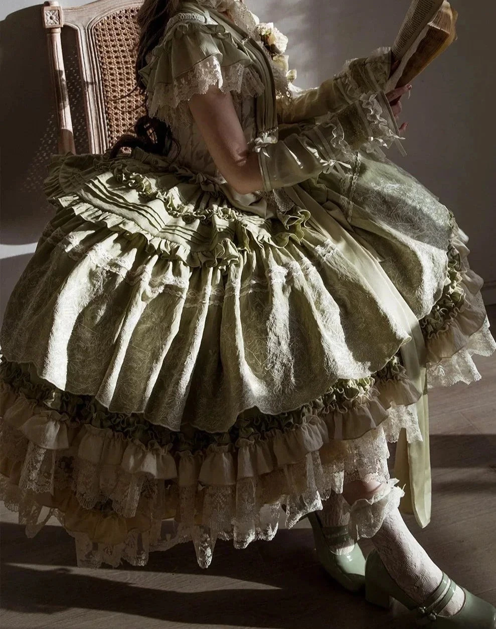 Fourteen-line Poem: Lace And Embroidered Skirt 11 Fourteen-line Poem: Lace And Embroidered Skirt - Image 9