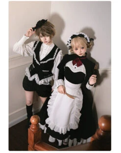 Carnival Night Fake Three Piece Maid Style Dress -LOLITA Shop O1CN01KRGiRO2CZ6Lr8dfvv 2528448487