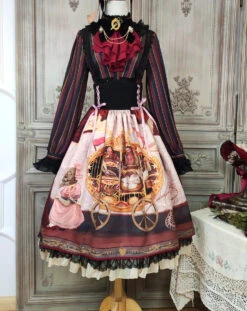 Kaikiya Korumadan Gothic Lolita High Waist Skirt 40 Kaikiya Korumadan Gothic Lolita High Waist Skirt -LOLITA Shop O1CN01KqGGKZ2GOLITyAjVb 57119005