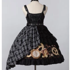 Live Participation Clothes Gothic Lolita Jumper Skirt With Mini Hat And Accessories -LOLITA Shop O1CN01LVj97F26Rs6JAgEui 1673487659