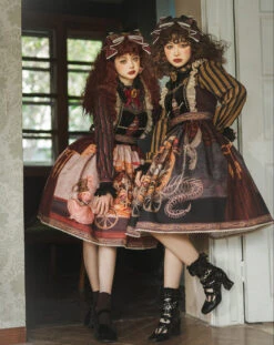 [Pre-order] Kaikiya Circus Troupe Gothic Lolita Jumper Skirt -LOLITA Shop O1CN01LWadlw2GOLIjfh9W0 57119005
