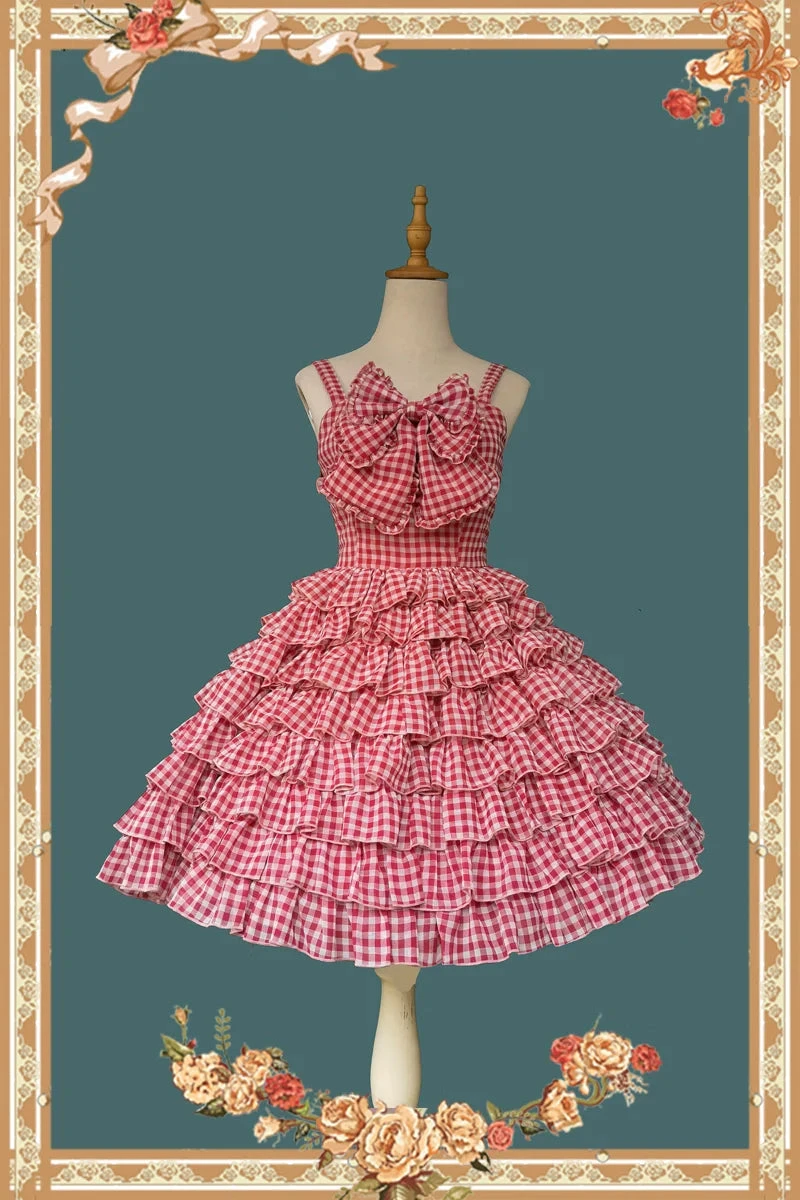 Big Ribbon 8-tier Ruffle Jumper Skirt 21 Big Ribbon 8-tier Ruffle Jumper Skirt - Image 19