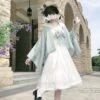 Blue Sea And Bright Moon Sailor Collar Dress, Haori, Apron 3-Piece Set -LOLITA Shop O1CN01MpzwL42JsWH6dfJqG 2312269477 7b842a05 0b99 4b37 ae29 194c0b32d0ed