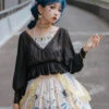 [Pre-order] Twilight Egyptian Lolita V-neck Blouse With Camisole -LOLITA Shop O1CN01MsRk5S2GOLGZx9D0c 57119005