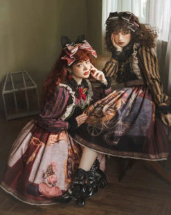 [Pre-order] Kaikiya Circus Troupe Gothic Lolita Jumper Skirt -LOLITA Shop O1CN01MviGvE2GOLIYZZLN6 57119005