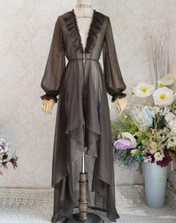 [Sale Period Ended] Porcelain Flower Garden Sheer Cardigan Long Length -LOLITA Shop O1CN01MvxCNV1LQF3k8JkpH 55631293