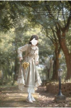 Green Garden French Retro Setup 20 Green Garden French Retro Setup -LOLITA Shop O1CN01N8WqDT2JsWRKwflbd 2312269477