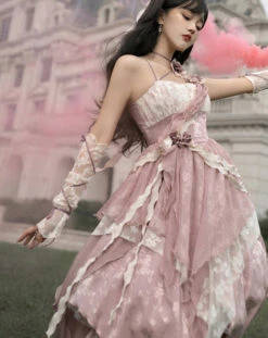 Elegant Gothic Irregular Hem Jumperskirt 36 Elegant Gothic Irregular Hem Jumperskirt -LOLITA Shop O1CN01NONSsW2CZ6BshF05x 2528448487