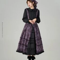 [Pre-orders Until 9/9] Bouquets For Autumn Days Strap Skirt -LOLITA Shop O1CN01NyqGoP2JleRKhbKRz 2703379462