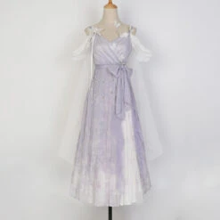 Mermaid Butterfly Purple Jumper Skirt 18 Mermaid Butterfly Purple Jumper Skirt -LOLITA Shop O1CN01O3NzPV1jmGszYnVsm 290794590