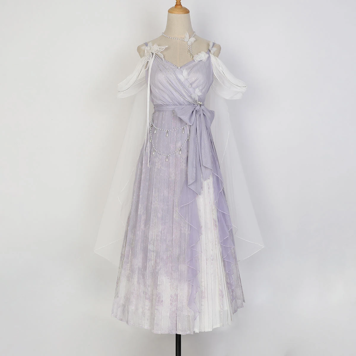 Mermaid Butterfly Purple Jumper Skirt 9 Mermaid Butterfly Purple Jumper Skirt - Image 7