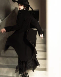 Gothic Lolita Bat Black Coat -LOLITA Shop O1CN01P3lWYP295pzrSqMki 48788017