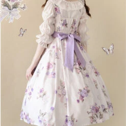 Tricolor Violet Elegant Jumper Skirt 14 Tricolor Violet Elegant Jumper Skirt -LOLITA Shop O1CN01P7LYgm2IENw2n1Thk 482929254