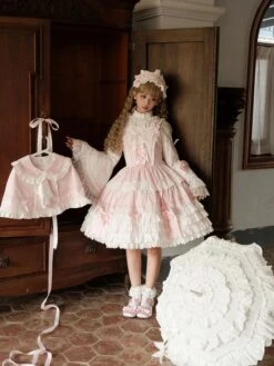 [Pre-orders Available Until 8/15] Labyrinth Doll 3-piece Set: Jumper Skirt, Princess Sleeves, And Cape -LOLITA Shop O1CN01PG3Ged2FasluVCWxQ 2209240488897 89832a5e 7df1 4f38 a15c fe1626939f18
