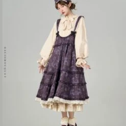 [Pre-orders Until 9/9] Bouquets For Autumn Days Overalls Jumper Skirt -LOLITA Shop O1CN01PLBGjC2JleRNiRZmR 2703379462