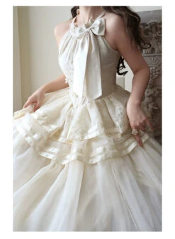 [Pre-orders Available Until 7/8] Moonlight Dance Halter Neck Dress -LOLITA Shop O1CN01PSOkcD1h1RAkpLS5v 3017094217 8bfe3745 6366 4891 b187 e24d1df4e17b