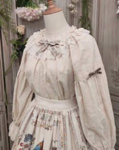 [Pre-order] Bavarian Girl Country-style Blouse [Buy Together For 20% Off] -LOLITA Shop O1CN01PWUSqB2GOLCip4X9M 57119005