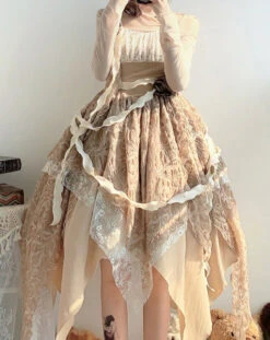 Elegant Gothic Irregular Hem Jumperskirt 39 Elegant Gothic Irregular Hem Jumperskirt -LOLITA Shop O1CN01PoKOlt2CZ6CBPEANU 2528448487