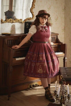 [Pre-order] Secret Key Antique Jumper Skirt -LOLITA Shop O1CN01Pq3FU32GOLP7yJhLw 57119005 b90021c7 8bfb 4685 a4d1 c3f7900d9ab9