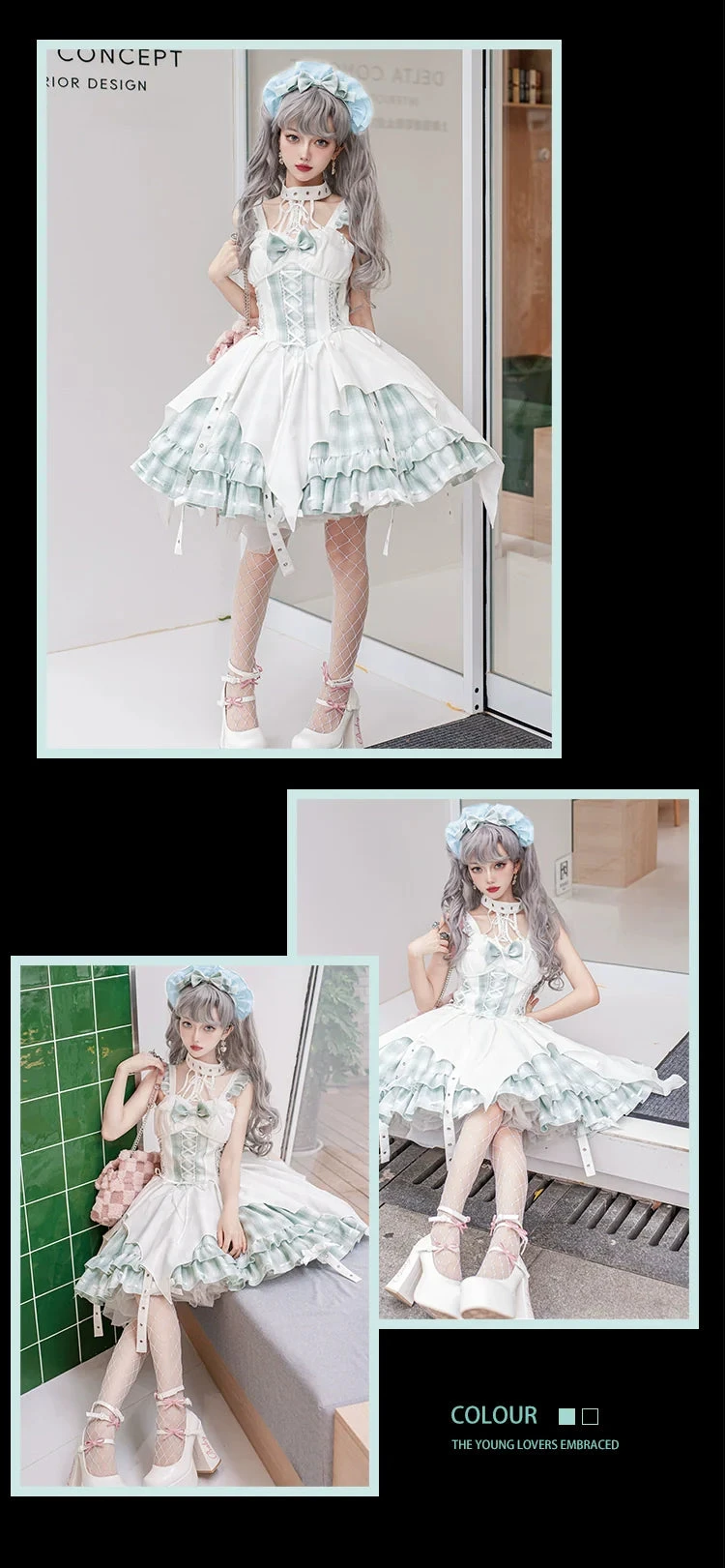 Heaven And Hell Subculture Check Jumper Skirt 10 Heaven And Hell Subculture Check Jumper Skirt - Image 8