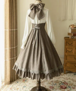 Classical 2way High Waist Jumper Skirt -LOLITA Shop O1CN01PzOicn2IENvXCX6hx 482929254