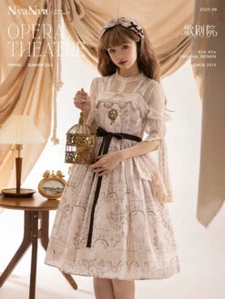Opera Theater Dotted Tulle Blouse -LOLITA Shop O1CN01QIYih21NZyavHFdwf 756511585