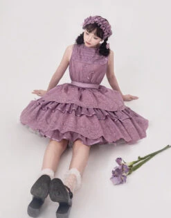 [Sales Period Ended] Fourteen-line Poem Summer Embroidered Top, Sleeveless Type -LOLITA Shop O1CN01QulcyU1f9YxlPRvIC 29439139