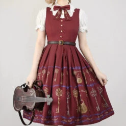 [Pre-order] Secret Key Antique Jumper Skirt -LOLITA Shop O1CN01R2doCv2GOLOurK0mC 57119005 e4bc8efa 229f 4878 b347 904b73d05c95